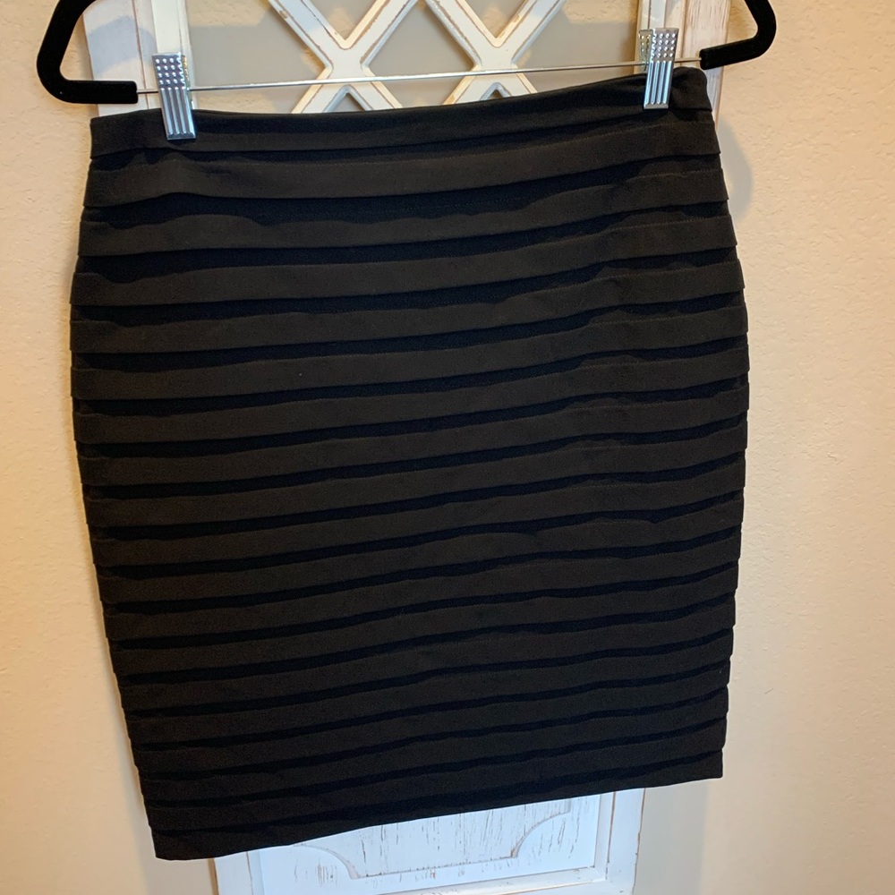 Black bandage skirt